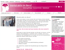 Tablet Screenshot of mental-aktiv-beruf.de